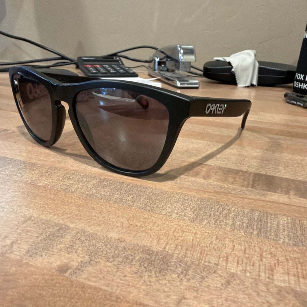 Oakley Frogskins Prizm Black Iridium Square Sunglasses 009013F7